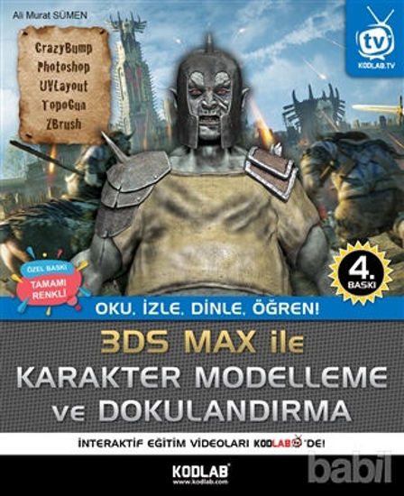 Picture of 3D Studio Max Karakter Modelleme ve Dokulandırma (Renkli Baskı)