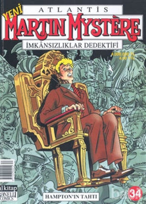 Picture of Martin Mystere İmkansızlıklar Dedektifi Sayı: 34 Hampton’ın Tahtı