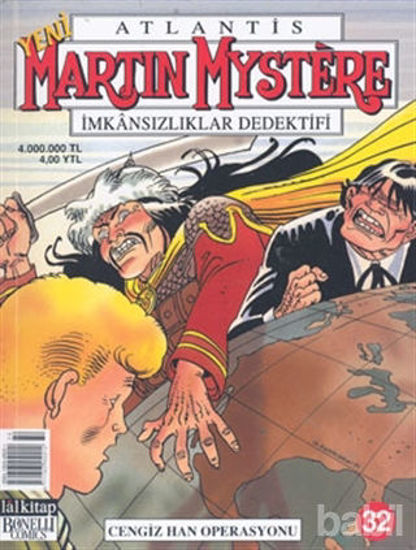 Picture of Martin Mystere Sayı: 32 İmkansızlar Dedektifi Cengiz Han Operasyonu