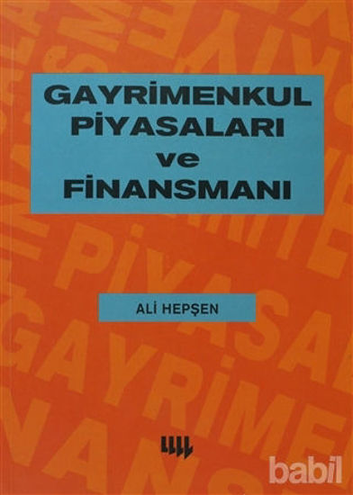Picture of Gayrimenkul Piyasaları ve Finansmanı
