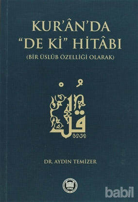 Picture of Kur’an’da De Ki Hitabı