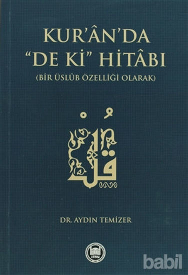 Picture of Kur’an’da De Ki Hitabı