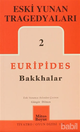 Picture of Eski Yunan Tragedyaları 2 - Bakkhalar