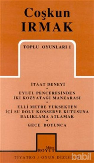 Picture of Toplu Oyunları 1 İtaat Deneyi / Eylül Penceresinden İki Kozyatağı Manzarası / Elli Metre Yüksekten İçi Su Dolu Konserve Kutusuna Balıklama Atlamak / Gece Boyunca