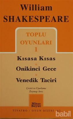 Picture of Toplu Oyunları 1: Kısasa Kısas - Onikinci Gece - Venedik Taciri