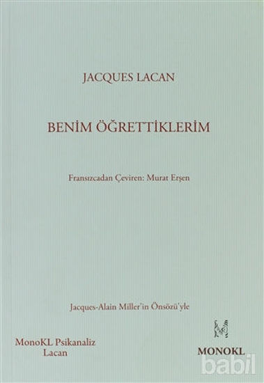 Picture of Benim Öğrettiklerim