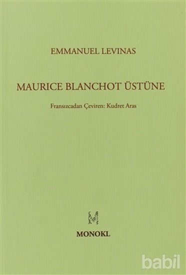 Picture of Maurice Blanchot Üstüne
