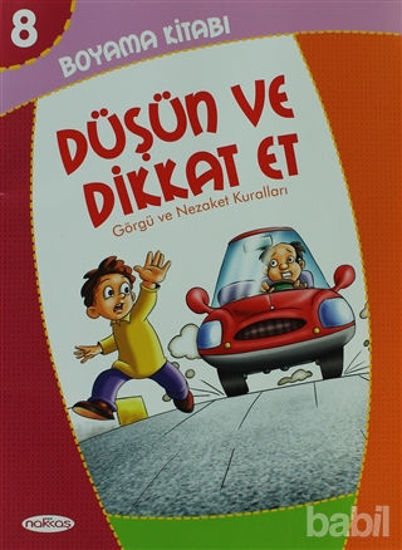Picture of Boyama Kitabı 8 - Düşün ve Dikkat Et