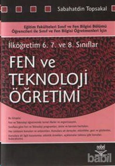 Picture of İlköğretim 6. 7. ve 8. Sınıflar İçin Fen ve Teknoloji Öğretimi