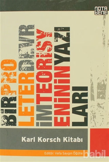 Picture of Karl Korsch Kitabı
