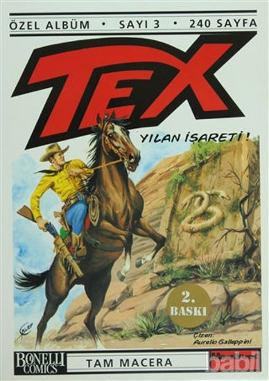 Picture of Tex Özel Albüm Sayı: 3 Yılan İşareti