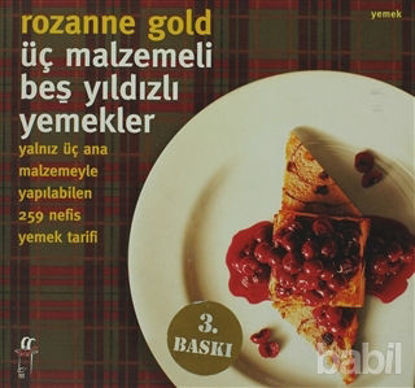 Picture of Üç Malzemeli Beş Yıldızlı Yemekler