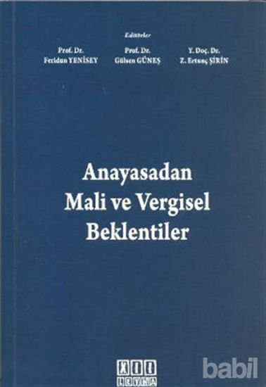 Picture of Anayasadan Mali ve Vergisel Beklentiler