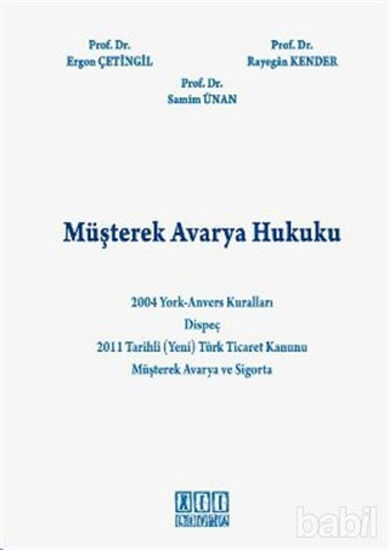 Picture of Müşterek Avarya Hukuku