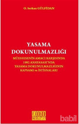 Picture of Yasama Dokunulmazlığı
