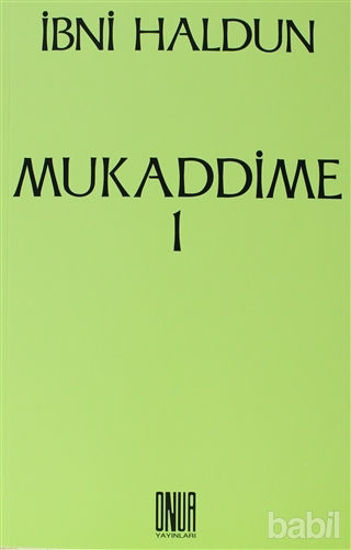 Picture of Mukaddime Cilt: 1
