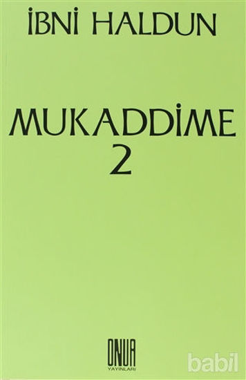 Picture of Mukaddime Cilt: 2
