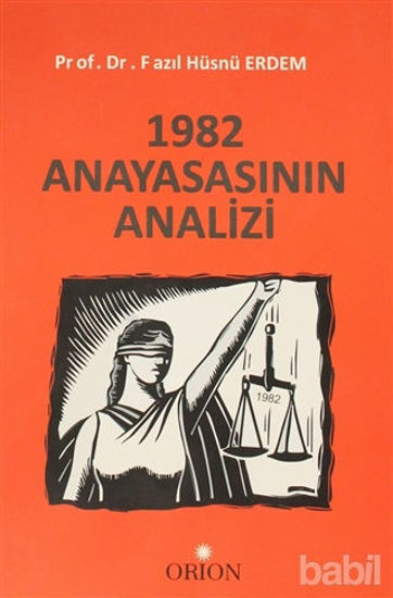 Picture of 1982 Anayasasının Analizi