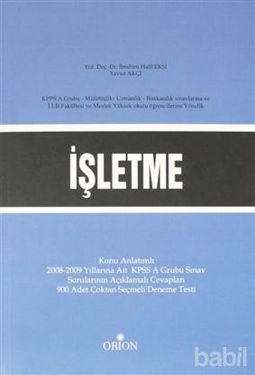 Picture of İşletme