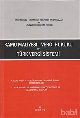 Picture of Kamu Maliyesi - Vergi Hukuku ve Türk Vergi Sistemi