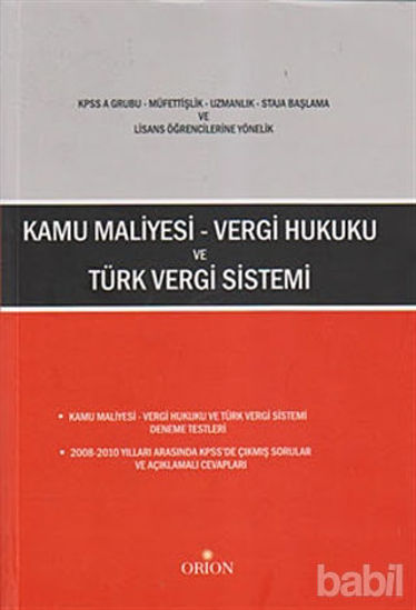 Picture of Kamu Maliyesi - Vergi Hukuku ve Türk Vergi Sistemi
