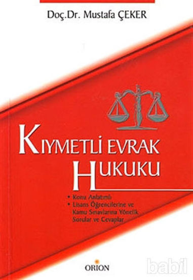Picture of Kıymetli Evrak Hukuku
