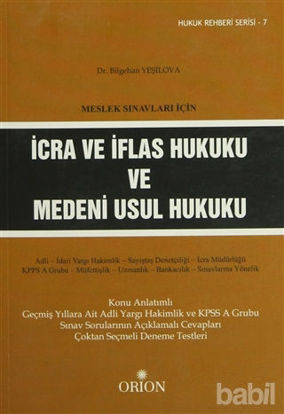 Picture of Meslek Sınavları İçin İcra ve İflas Hukuku ve Medeni Usul Hukuku