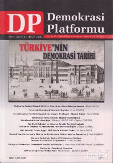 Picture of Türkiye’nin Demokrasi Tarihi - Demokrasi Platformu Sayı: 14