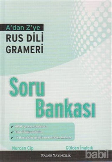 Picture of A’dan Z’ye Rus Dili Grameri Soru Bankası