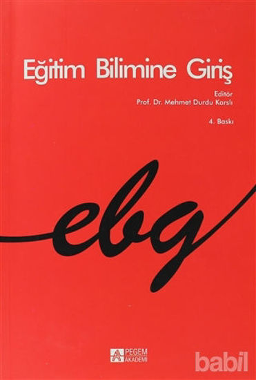 Picture of Eğitim Bilimine Giriş