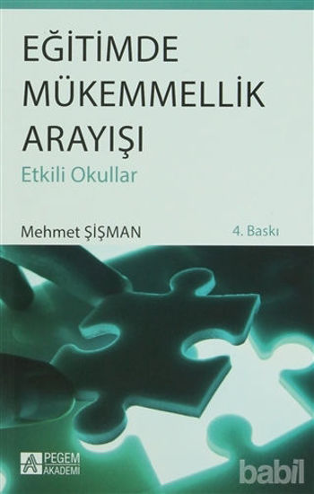 Picture of Eğitimde Mükemmelik Arayışı