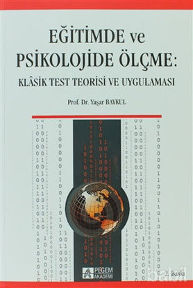 Picture of Eğitimde ve Psikolojide Ölçme