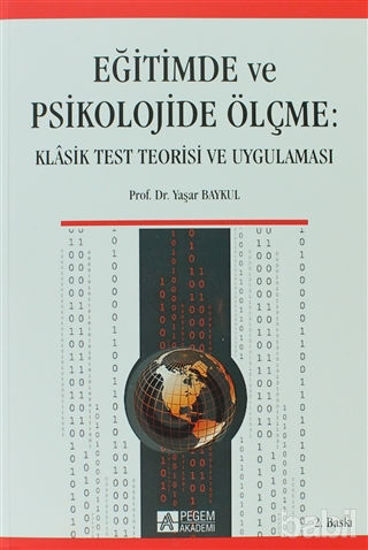 Picture of Eğitimde ve Psikolojide Ölçme