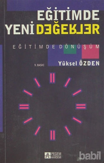 Picture of Eğitimde Yeni Değerler