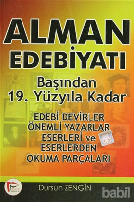 Picture of Alman Edebiyat Başından 19. Yüzyıla Kadar