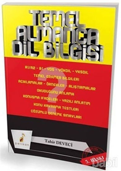 Picture of Temel Almanca Dilbilgisi