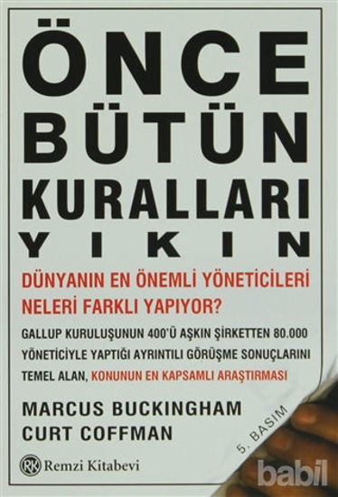 Picture of Önce Bütün Kuralları Yıkın