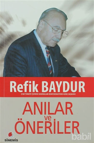 Picture of Anılar ve Öneriler