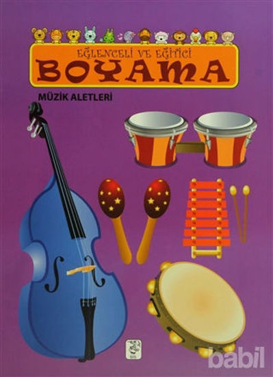 Picture of Eğlenceli ve Eğitici Boyama - Müzik Aletleri