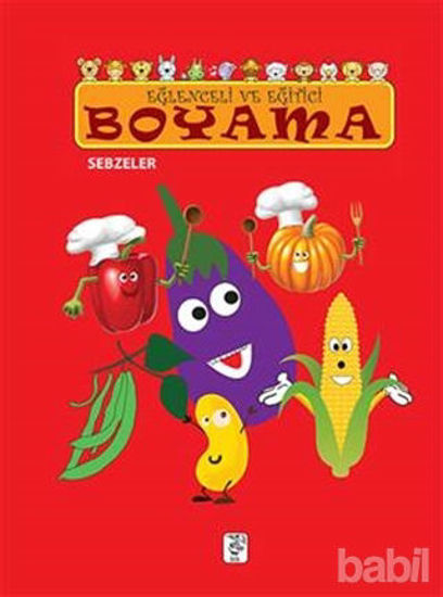 Picture of Eğlenceli ve Eğitici Boyama - Sebzeler