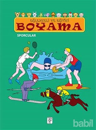 Picture of Eğlenceli ve Eğitici Boyama - Sporcular
