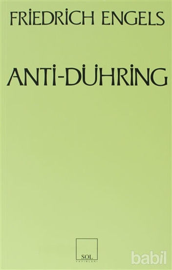 Picture of Anti-Dühring Bay Eugen Dühring Bilimi Altüst Ediyor