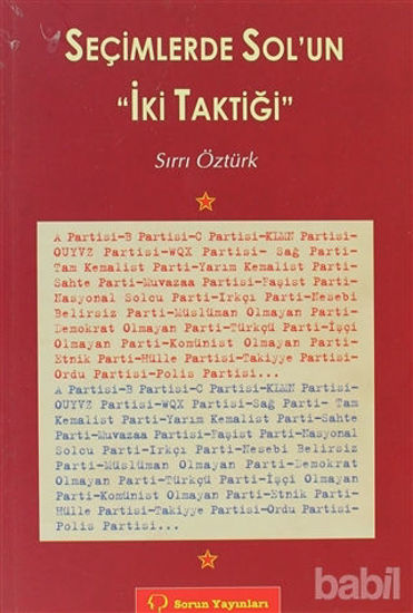 Picture of Seçimlerde Sol’un İki Taktiği