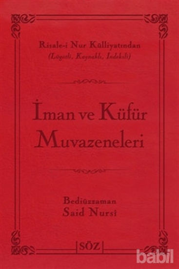 Picture of İman ve Küfür Muvazeneleri (Çanta Boy)
