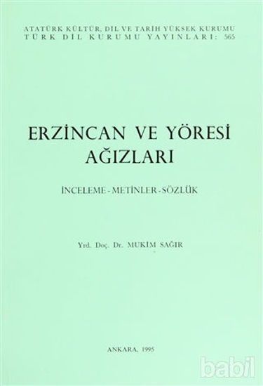 Picture of Erzincan ve Yöresi Ağızları