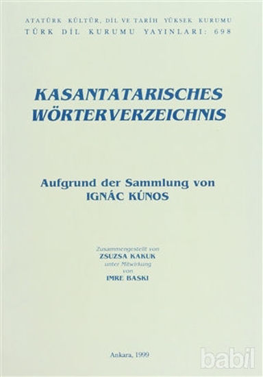 Picture of Kasantatarisches Wörterverzeichnis