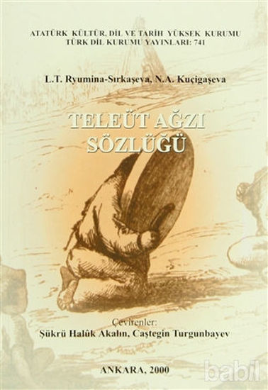 Picture of Teleüt Ağzı Sözlüğü