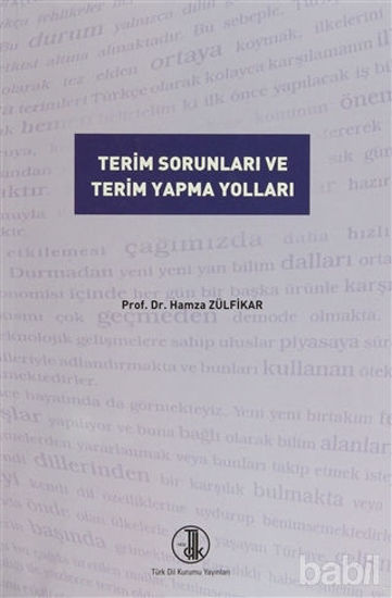Picture of Terim Sorunları ve Terim Yapma Yolları