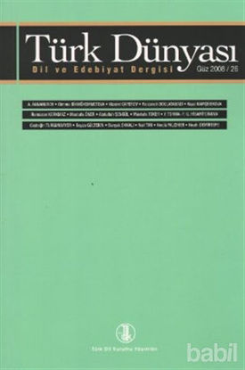 Picture of Türk Dünyası Dil ve Edebiyat Dergisi Sayı: 26