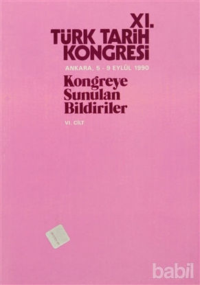 Picture of 11. Türk Tarih Kongresi 6. Cilt